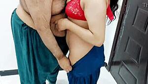 इंडियन पति-पत्नी की हॉट सेक्स सेशन, क्लियर हिंदी ऑडियो के साथ