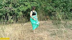 印地语网络剧泄露，户外森林内射