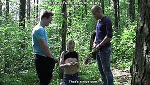 Pious Girl Dives Into Wild Outdoor Fucking Scene With Sexy 3some Action