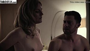 Пасынок, хочешь попробовать эту пизду? Вниз и соси мой член сейчас!