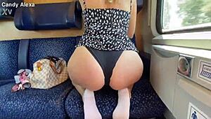 Candy Alexa, akarod látni, ahogy érintem magam nyilvános helyeken?