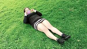 สาวลาตินโคลอมเบียตัวยั่วเย็ดแรงในสวนสาธารณะ