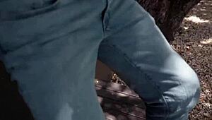 גבר, זה לא הבית שלי אבל ג'יי בנגר וניני ליו הורסים אותו בדוגיסטייל עם תחת שחור חם כפוף לרכיבה קשה!