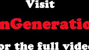 Kosmat cougar hrepeni po prstanju tesne mučke