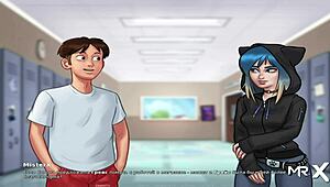 Pelajaran pancuran basah tertangguh dalam SummerTimeSaga, apa yang berlaku seterusnya