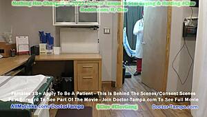 Dokter seksi Tampa periksa Raya Pham, cewek Asia nakal