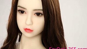 Эдит, моя 158 см секс-кукла, зацепила меня своими большими сиськами и тугой киской сегодня ночью.