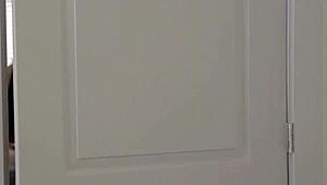 latina teen stepsister pays with tight trimmed pussy