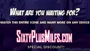 Mature Woman in Purple Bikini Bent Over for Doggystyle. Served Hard with Huge Passion!