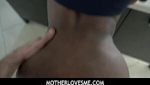 i seduced my stepsons best friend with horny tits and blowjob, mistique