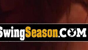 Горещи масажи разпалват извратени суингър двойки в мръсна оргия