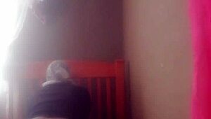 i'm lovin how this ebony big ass rides that black cock hommade style