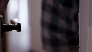 damn, this sexy teen got pounded hard by pervy stepdad! 😈