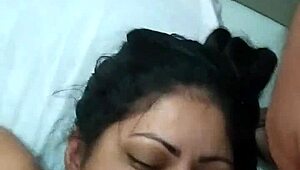 Slamming Indian Wife's Pussy with Monster Cock!