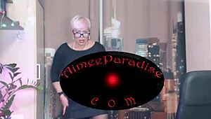 Wow, Aimeeparadise, Famous Milf Whore, Sucks Husband's Dick Hard! What a Wild Webcam Show!