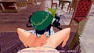 哦，天哪，《原神》让我硬了... 想帮我吹吹吗？