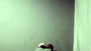 Amateur ebony gay buddies enjoy bareback fun with cumshot in homemade video