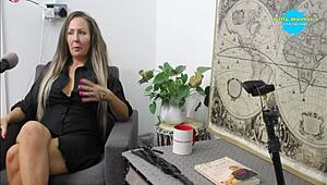 Уау, виж това невиждано интервю с порно звезда! Сурово и истинско кастинг видео.