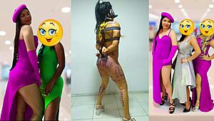 Slaaf Samanta danst terwijl ze geslagen, vernederd en gedwongen wordt te zingen, ugh