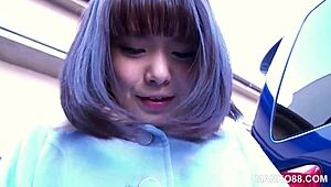 Uncensored Japanse Dubbel Penetratie Trio door Manko88 Rocks Hard