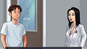 Aku suka main Summertime Saga, terutama bahagian 2 dengan semua pengembaraan kolej dan seronok luar