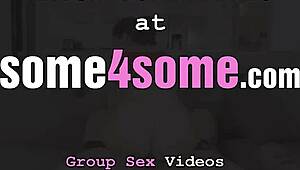 Tre teen calde si allenano duro con un grosso cazzo all'aperto - Mya Mays e Annika Eve comandano!