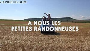 Turisté šukají tvrdě hluboko v lese