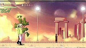 哇，Max精灵本子游戏第3集太狂野了！可爱精灵被啦啦队扶她仙女天使肛交。