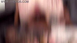 Våte Ivy Maddox 1-mot-1 BBC ATM ball-dyp halsknull gape tiss drikke squirt creampie svelg
