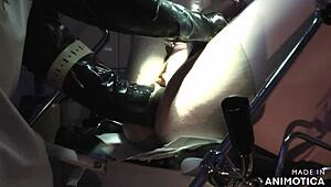 嘿橡胶护士agnes，深入那个极致肛门拳交治疗第三部分 😈👊