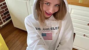 เสร็จในเบอร์เกอร์ให้ Californiababe ทำให้ฉันป่า