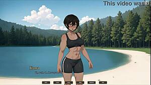 Foda Bruta com Tomboy na Floresta do Hentai Game