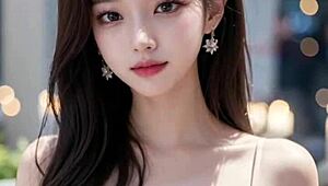 와, 이 3D 아시아 AI 모델 컴필레이션 봐... 진짜 같아! 😍