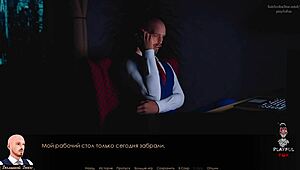 金发美女在公共场合剃毛阴部走光