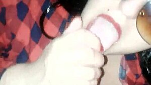 哇，这肥胖饥渴妈妈给的最狂野手活！😜