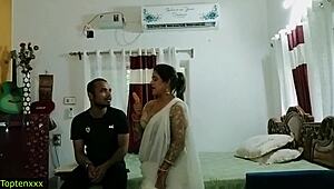 นางแบบอินเดียป้าสุดเซ็กซี่ก้มให้จัดหนักที่ฟาร์มพร้อมแตกใส่