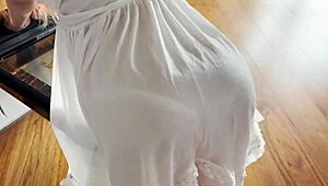 i fucked the petite student after class, filling her tight pussy with cum