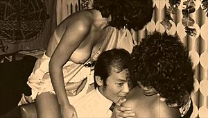 Lembra dos anos 60 swing com putaria interracial quente?