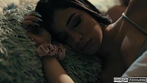 Why does this Latina teen 18+ get pounded by her BFF's stepbrother so hard?