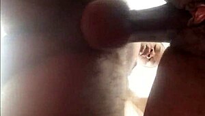 parejas negras follada intensa de coño en vista cercana