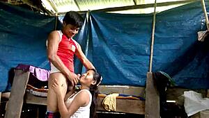 ลูกพี่ลูกน้องของเซเลบ TikToker เอล เซลาร์ เย็ดซ่อนๆ กับแฟนไม่ใส่ถุง