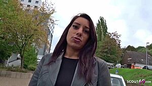 Esploratore Tedesco Becca Teen 18+ Bonnie in un Casting Selvaggio Spontaneo Scopata