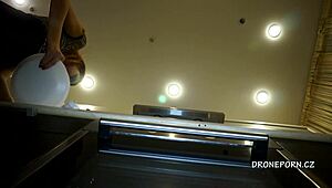 Пълен клип с заснемане под полата