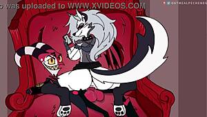 Loona de Helluva Boss e o padrasto se pegando gostoso, né?