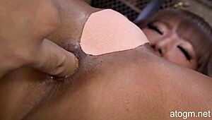 Cavolo, questa ragazza giapponese senza censure si fa infilare le dita nel culo stretto da vicino in un'azione anale asiatica bollente!