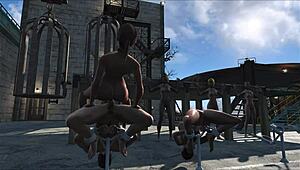 Fo4 завързана в държавен затвор за дива акция! 🔗