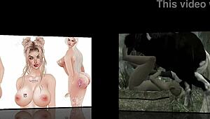 O rany, nawet nie potrafię poprawnie napisać Skyrin... ta 3D dziwka bierze podwójny anal i bujanie jak profesjonalistka, cholera!