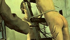 Oh mec, attaché dans bondage vintage, ma vie secrète... si sauvage !