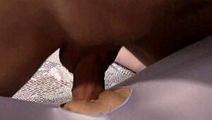 Babe in glasses rides dick sensually after yoga. She gives oral creampie.