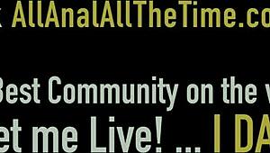 Παιχνιδιάρα Πιπατζού Alexis Crash Ανοίγει τον Κώλο της Μετά από Άγριο Αναλ Γαμήσι